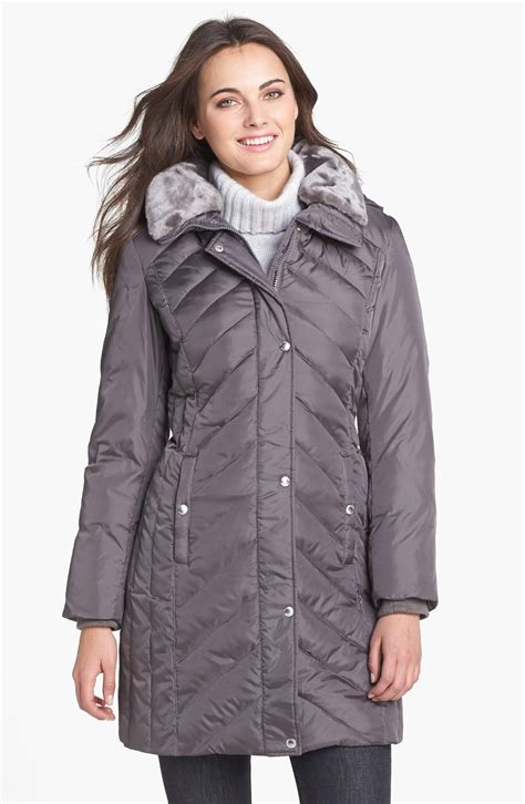 michael kors flannel coat|Michael Kors puffer jacket.